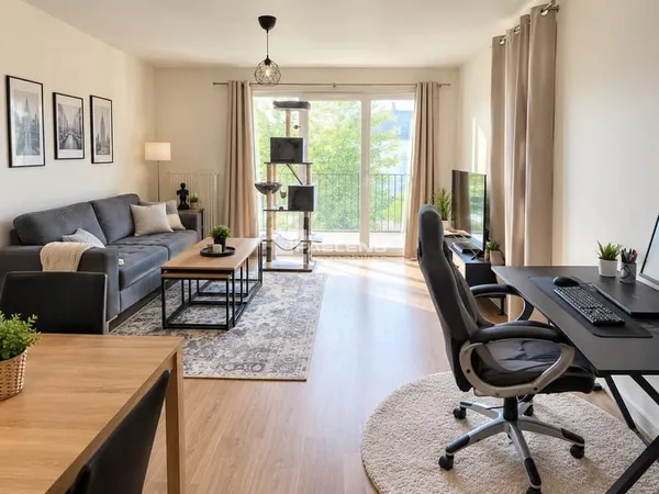Appartement T2 avec balcon et parking