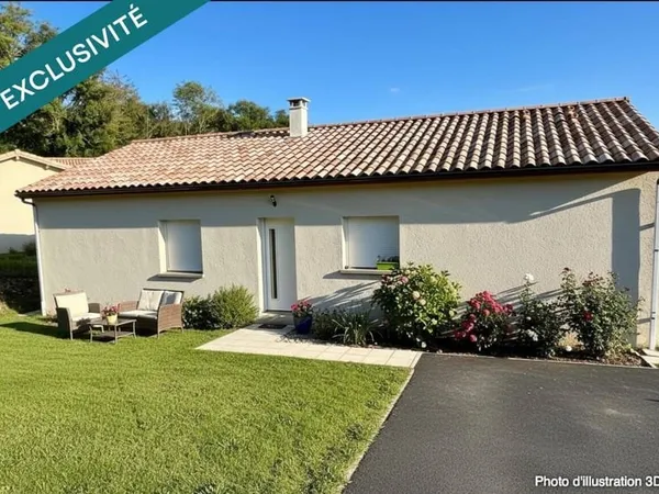 Maison de plain-pied 6 pièces 99 m²