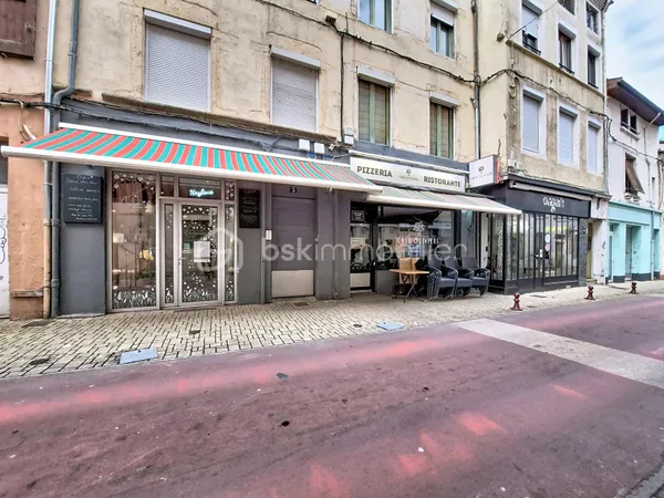 Fonds de commerce 4 pièces 118 m²