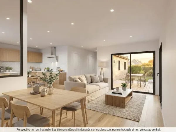 Maison neuve 3 pièces 60 m²