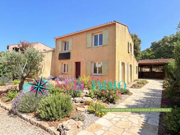 SALON DE PROVENCE - VIOUGUES: Maison au calme, 117m2 sur 642