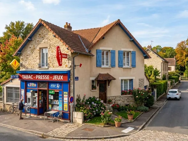 AV FDC tabac presse loto murs & maison Carcassonne