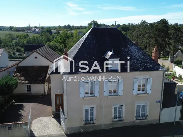 Maison familiale bourgeoise 5 chambres au coeur de Boulleret