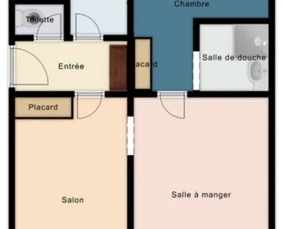 Appartement 3 pièces 47 m²
