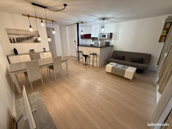 Appartement T2 meublé à louer à Blois de 35 m2