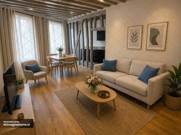 Appartement 3 pièces 77 m²