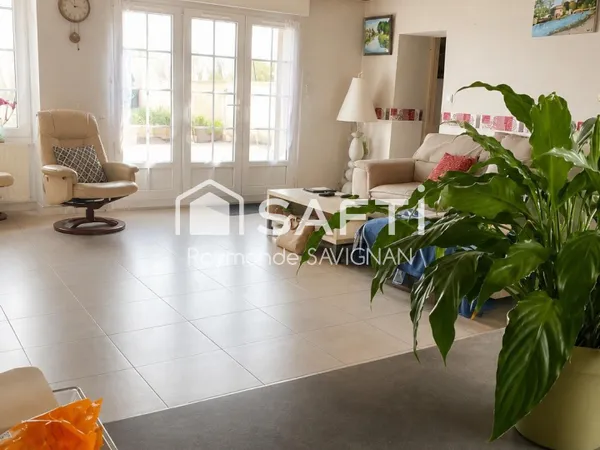 Maison familiale de 4 chambres proche de toutes commodités et des plages