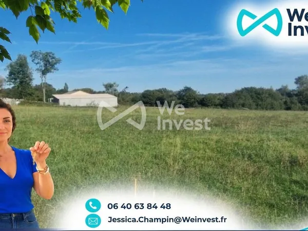 Terrain constructible viabilisé de 2 501 m² à Saint-Gaudens,