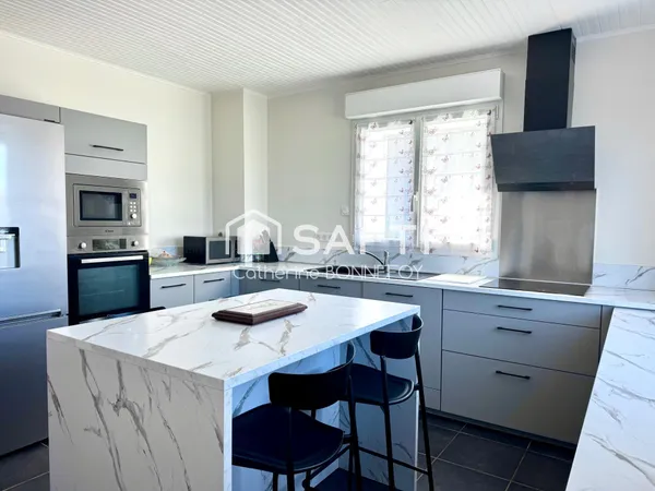 MAISON FAMILIALE 5 CHAMBRES - SOUS-SOL COMPLET