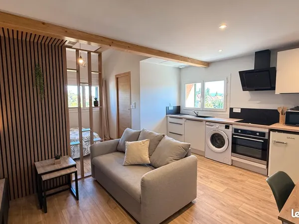 Loue T1 bis 26m2 meublé et climatisé
