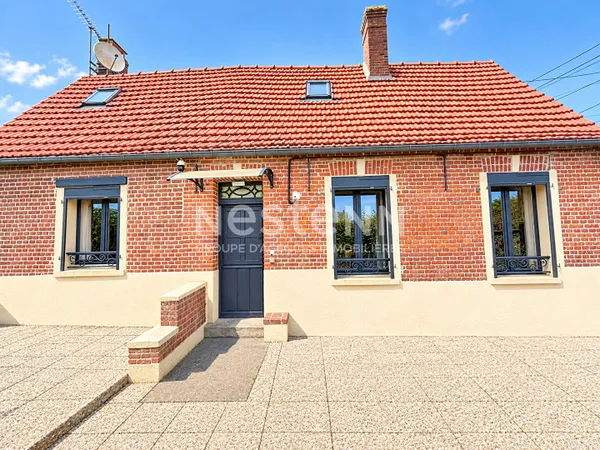A VENDRE - Maison à 10min de Chaumont-en-Vexin - 74m² - 3 chambres - 835m² de terrain