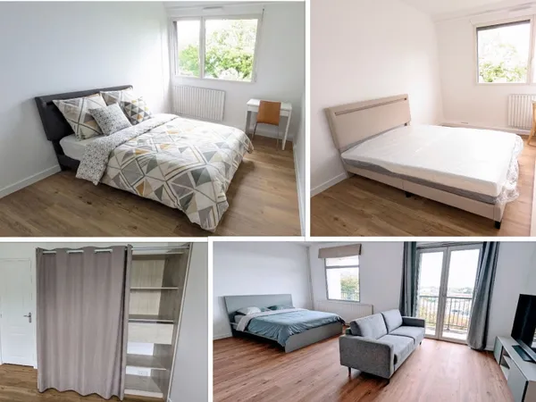 Loue chambre spacieuse neuve/rénovée