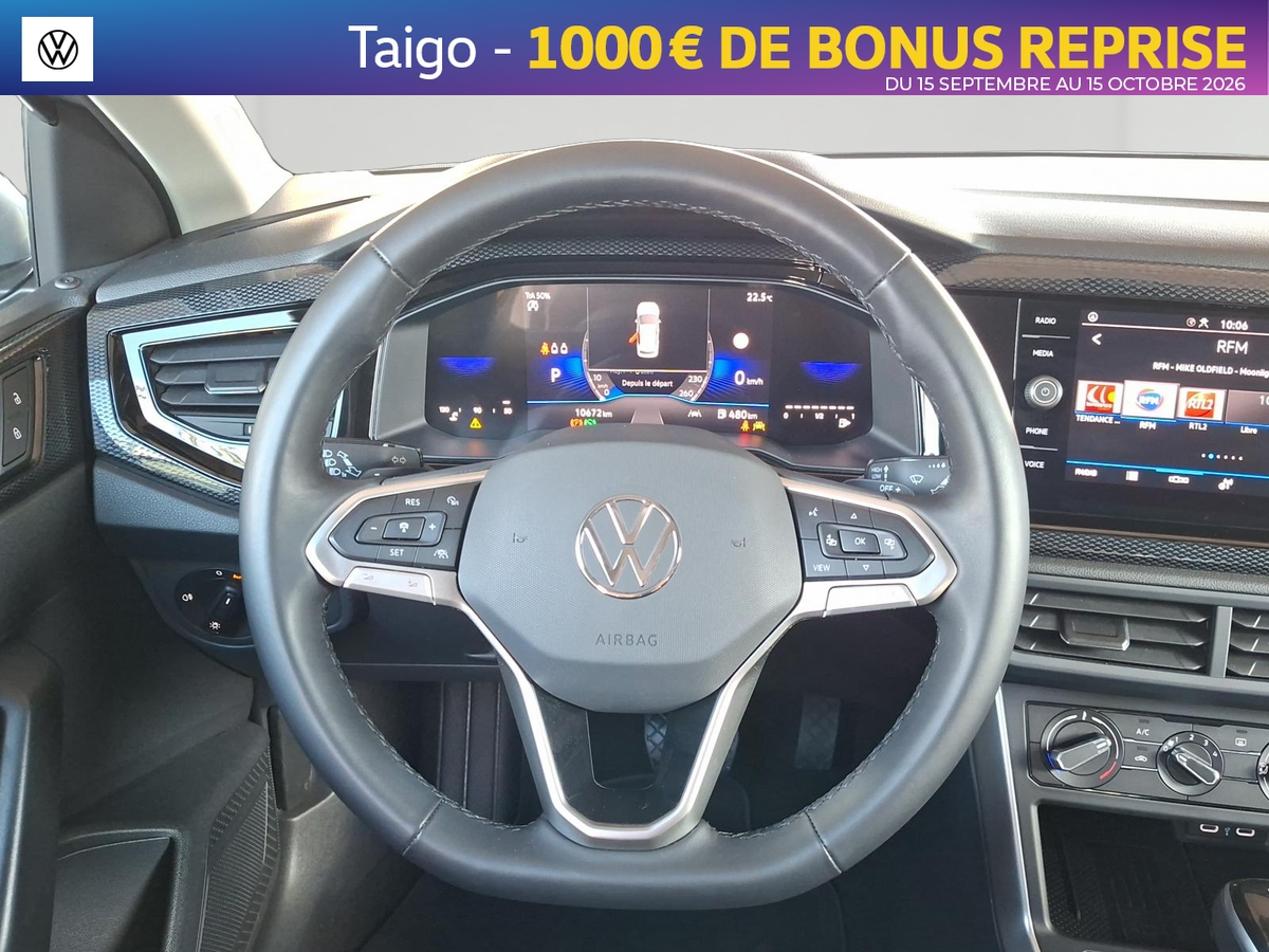 Volkswagen Taigo 1.0 TSI 116 DSG7 — photo 10