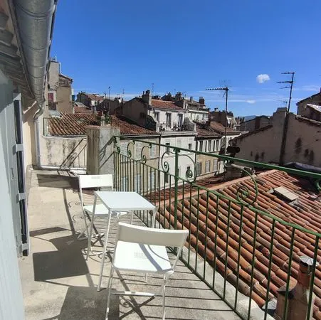 Superbe studio avec terrasse