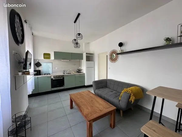 T2 meublé de 31m2 avec jardin
