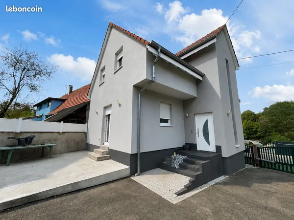 Rare: Superbe maison F5 avec terrasse, parking et DPE A