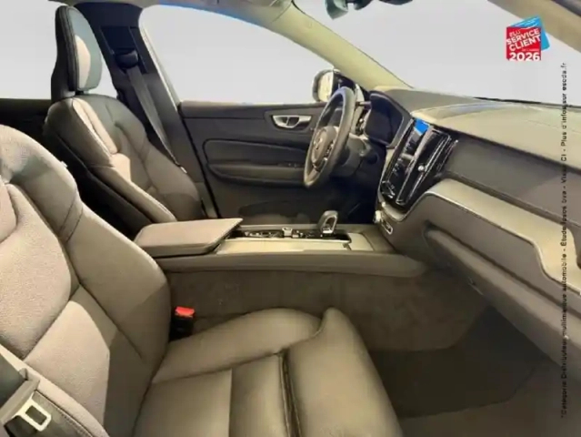 Volvo Xc60 t6 hybride rechargeable 253 + 145ch ultra style dark geartronic 8 awd sieges chauf/cuir volant — photo 20