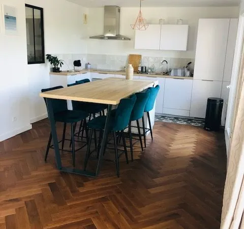 À louer - Charmant T3 meublé de 64 m² avec terrasse et double parking - Île de Nantes