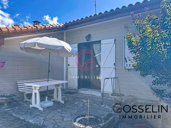 Maison entre lac et centre ville à Biscarrosse