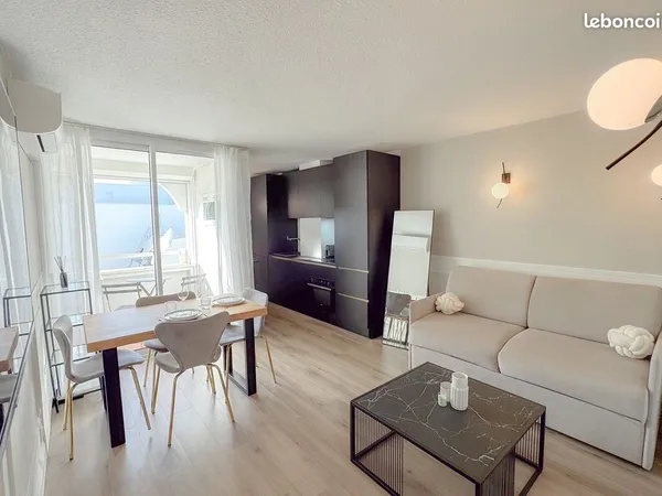 T2 35m² terrasse, clim, parking, chambre