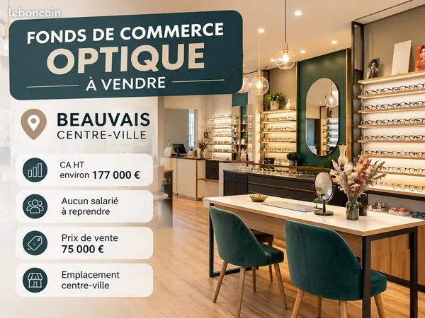 Fonds de commerce Optique