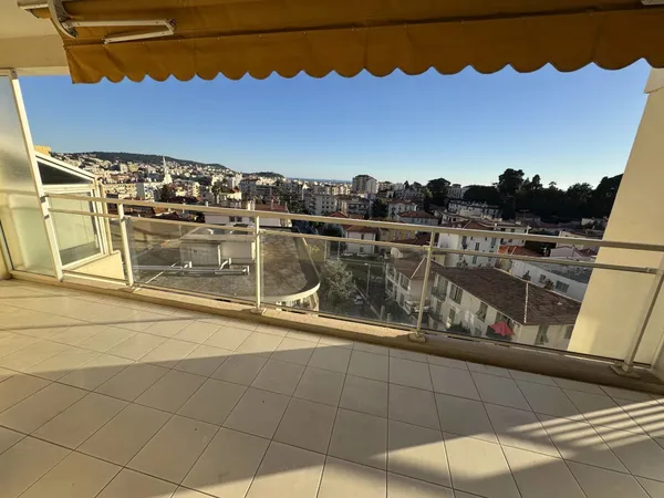 VENTE - Appartement 3 pièces NICE | Vue panoramique mer & ville, 2 garages