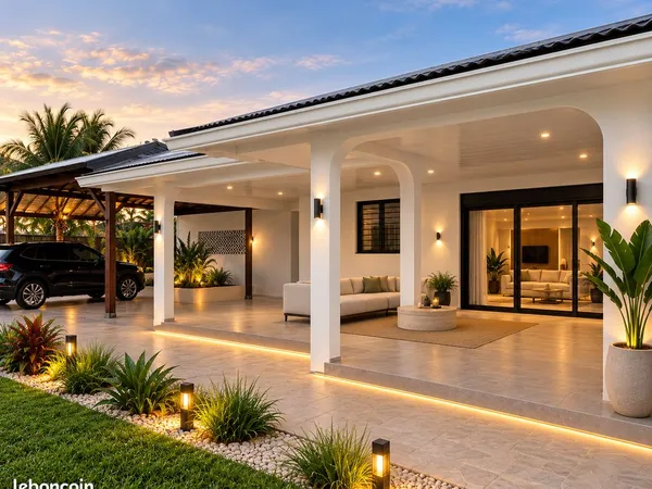 Villa contemporaine 143 m² - Terrain 1 016 m² - Macouria Soula