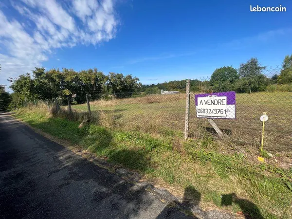 Magnifique Terrain 1472 m² hauteurs de Tabanac