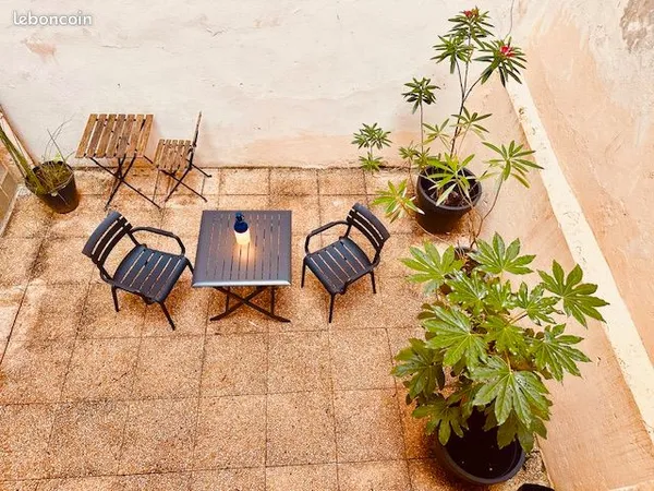 RARE Logement de charme sur terrasse privative