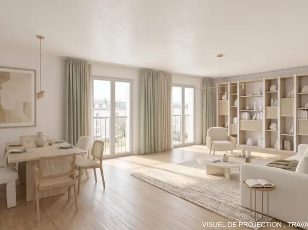 Paris 20e - rue de la Chine - T5 rénové