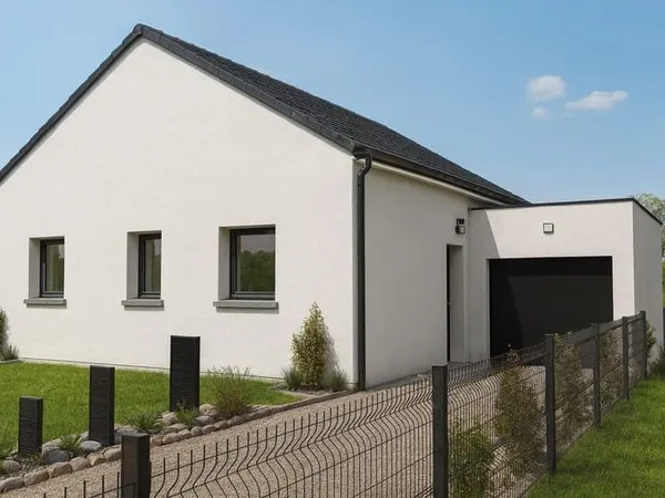 Projet de construction d'une maison 75 m² avec terrain à LOCTUDY (29)