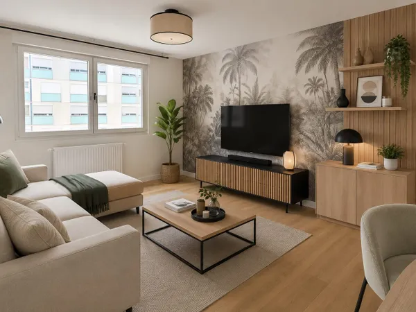 SPECIAL INVESTISSEURS : NICE ARENAS : 2 pièces de 42 m² avec l