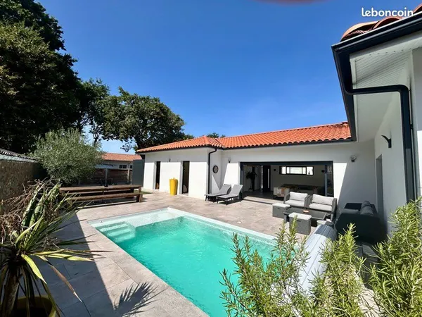 Maison meublée 128 m² avec piscine - Gujan-Mestras - 4 chambres