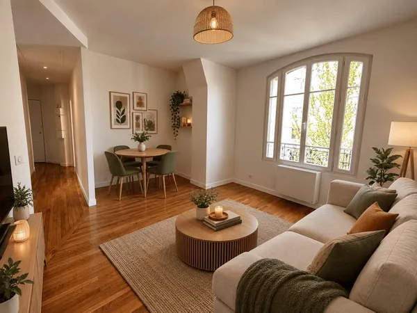 Appartement 3 pièces 54 m²