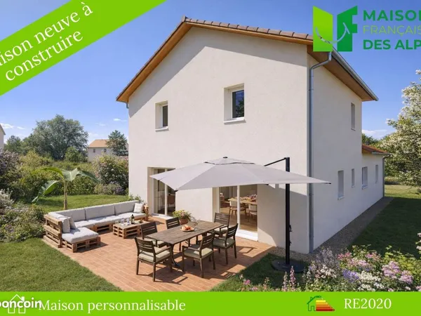 Projet de construction d'une maison 90 m² avec terrain à MOIRANS (38)