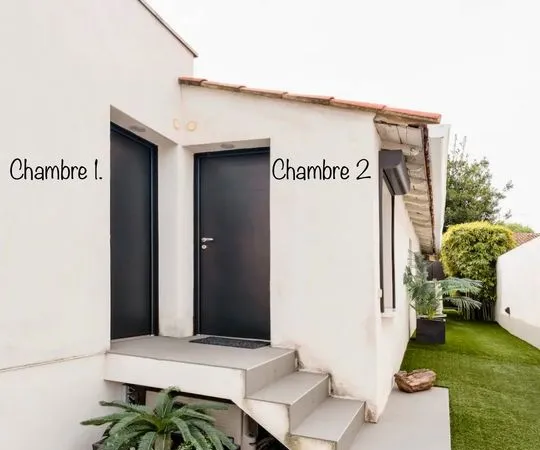 Chambre indépendante chez l'habitant, Entrée, sdb et WC privatifs, parking gratuit