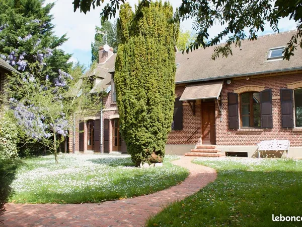🏡🌳 Ancien corps de ferme rénové par architecte - parc paysager sans vis-à-vis - 20 min A1 - Dives (6
