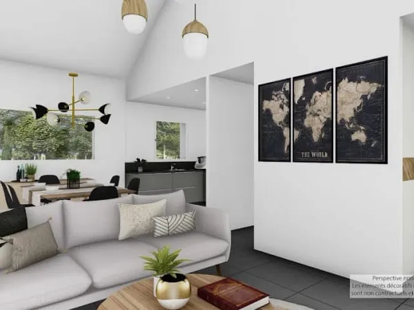 Maison neuve 3 pièces 60 m²