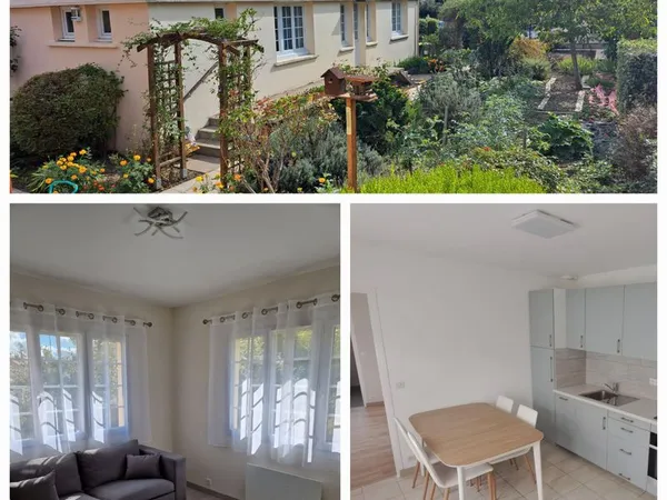 Location charmante petite maison meublée F3 à Antony Quartier Coulée Verte