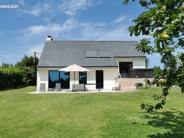 La forêt-fouesnant - maison de charme à 400 m de la plage avec spa et grand jardin