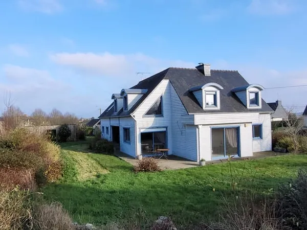 Maison à ossature bois, Lanfains (22)