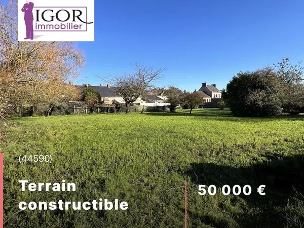 Terrain 650 m² Mouais