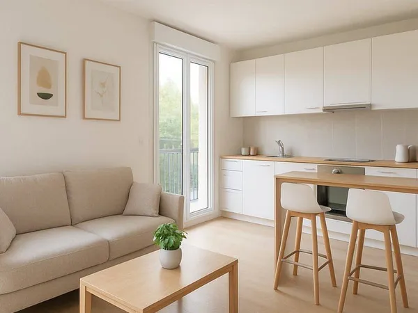 Appartement 2 pièces 46 m²