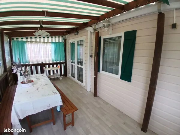Mobil home 34m sans parcelle à déplacer