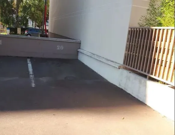 Place de parking sécurisée