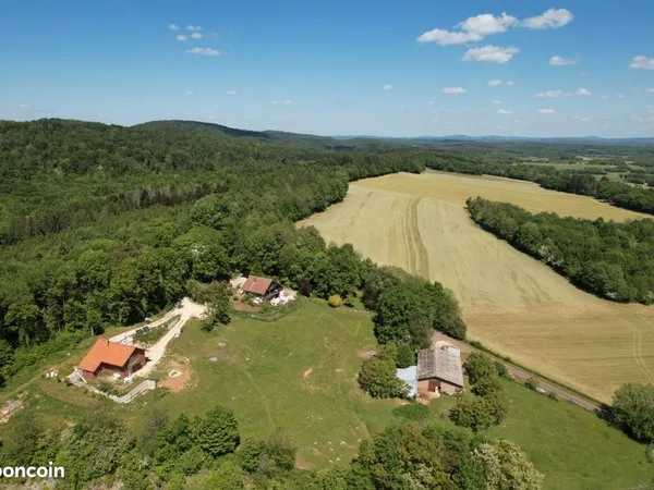 à vendre - domaine touristique à fort potentiel dans le doubs