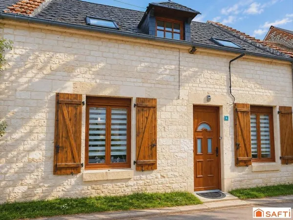 Coup de Coeur maison en pierres à 3 minutes de Sissonne et 10mn de Saint-Erme.