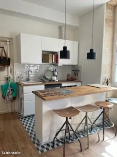 Appartement rue Naujac Bordeaux quartier Saint Seurin/Fondaudège / T1 bis / 31,5m2