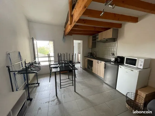 Appartement Location Lussac 1p 18m² 450€