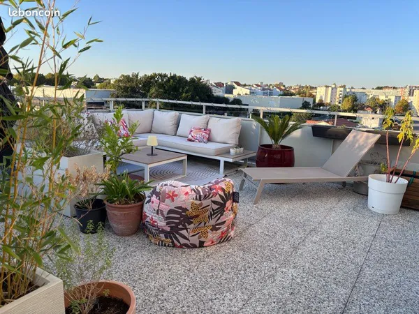T3 70m2 et 57m2 d'extérieur emplacement premium